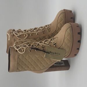 210- Rag & Co Handcrafted Yoko Beige Color Size 9 NWT